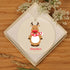 Personalised Christmas Ceramic Hanging Decoration - Reindeer