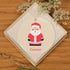 Personalised Christmas Ceramic Hanging Decoration - Santa