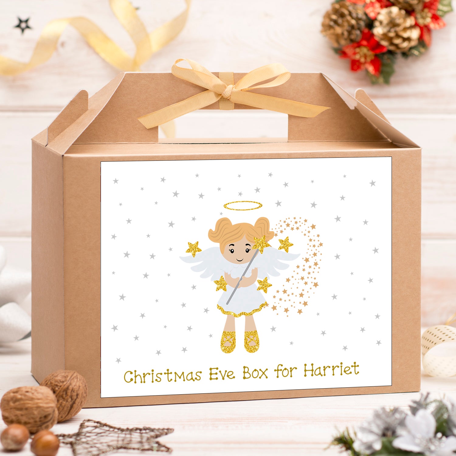 Personalised Christmas Eve Box - Christmas Angel