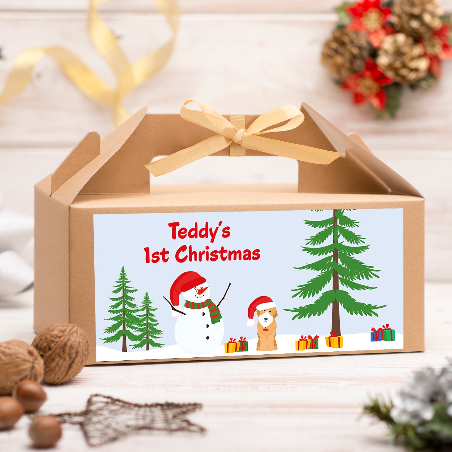 Personalised Christmas Eve Box - Dog