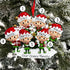 Personalised Family Christmas Xmas Tree Decoration Ornament - Elves Family