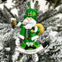 Personalised Family Christmas Xmas Tree Decoration Ornament - Irish Santa