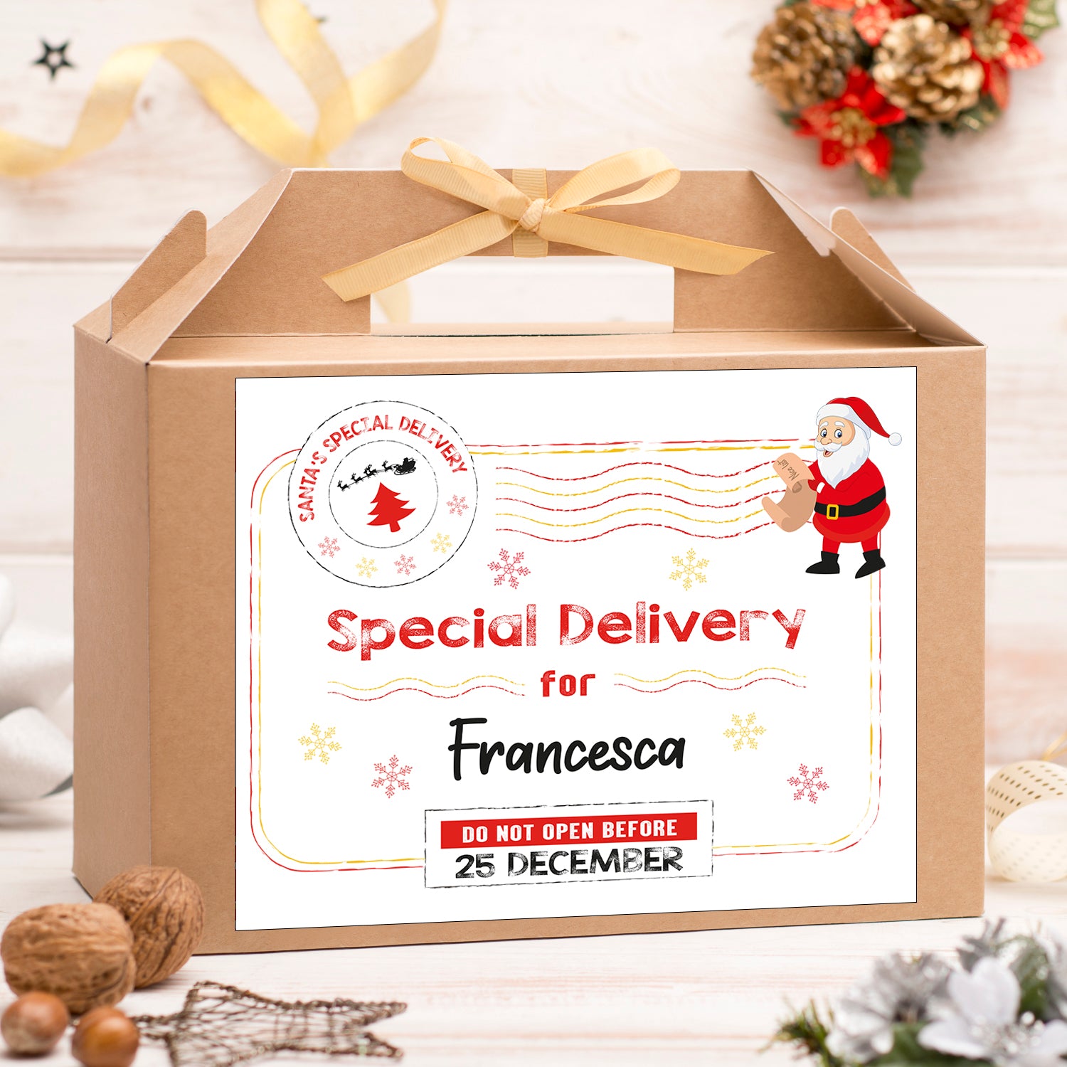 Personalised Christmas Eve Box - Special Delivery Santa